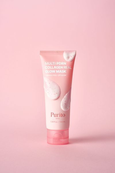 Маска-плівка для зволоження та сяйва шкіри PURITO Seoul Multi PDRN Collagen Real Glow Mask, 100 мл NC004756 фото