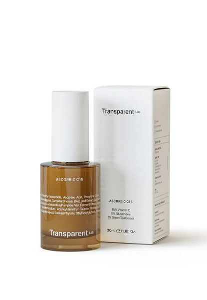 Антивікова освітлююча сироватка TRANSPARENT-LAB Ascorbic C15, 30 мл NC003622 фото