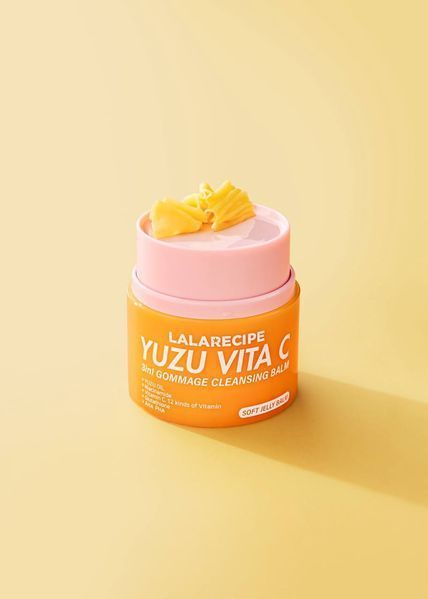 Очищувальний бальзам-гоммаж з екстрактом юдзу LALARECIPE Yuzu Vita C 3in1 Gommage Cleansing Balm, 50 мл NC003785 фото