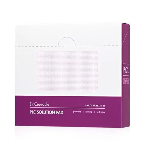 Пади для миттєвого заспокоєння чутливої та зневодненої шкіри Dr.Ceuracle PLC Solution Pad, 10 шт NC002347 фото