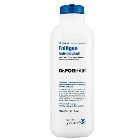 Шампунь проти лупи для ослабленого волосся Dr.FORHAIR Folligen Anti-Dandruff Shampoo, 500мл NC001801 фото