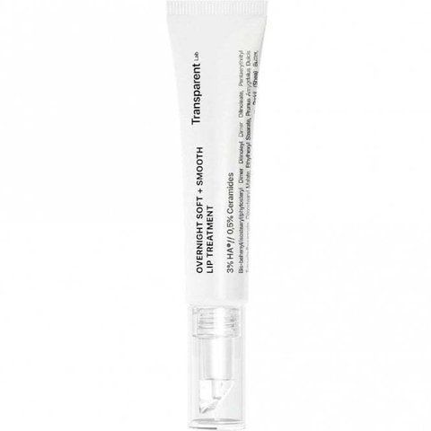 Нічна маска для губ TRANSPARENT-LAB Overnight soft + Smooth lip treatment, 15 мл NC001655 фото