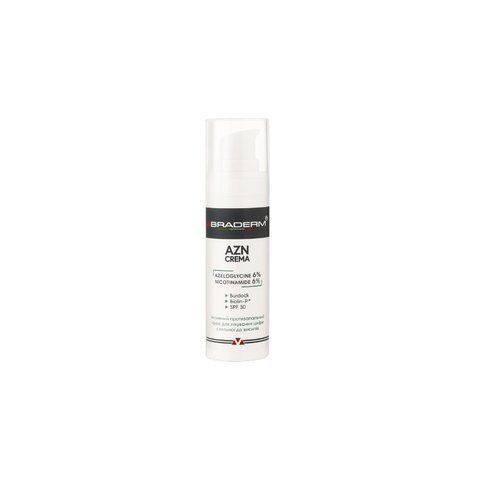 Денний крем з ніацинамідом Braderm Azn Cream SPF 30, 30 мл NC002471 фото
