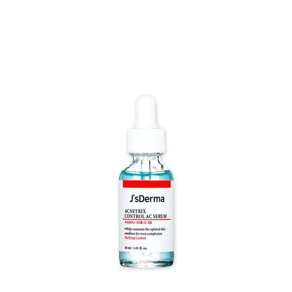 Серум заспокійливий з ніацинамідом і цинком J’sDerma Acnetrix Control AC Serum 30 ml NC002598 фото Серум заспокійливий з ніацинамідом і цинком J’sDerma Acnetrix Control AC Serum 30 ml NC002598 фото