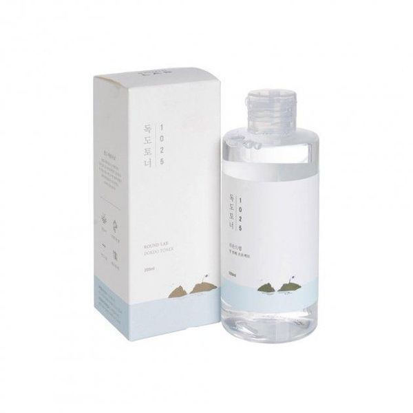 Зволожуючий тонер з ефектом пілінгу ROUND LAB 1025 Dokdo Toner 200 ml NC000454 фото