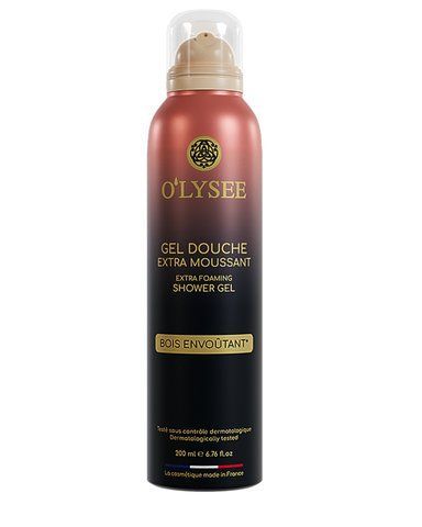 Гель-піна для душу з фруктово-пряним ароматом O&rsquo;LYSEE Extra Foaming shower Gel Bois Envoutant, 200 мл NC004675 фото