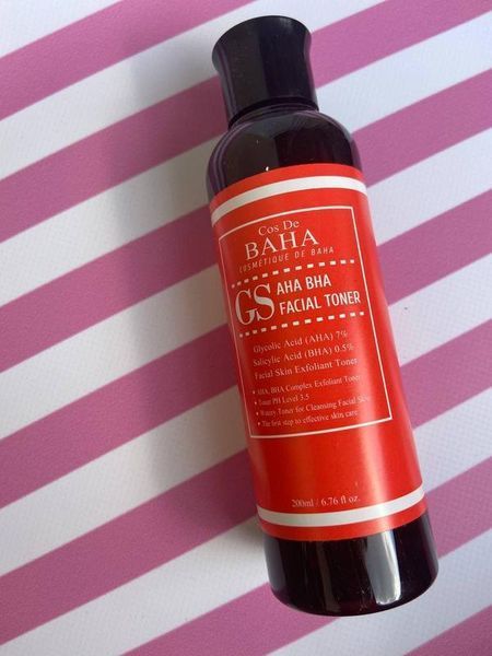 Тонік-ексфоліант з кислотами Cos de Baha AHA / BHA GS Toner, 200 мл NC000513 фото
