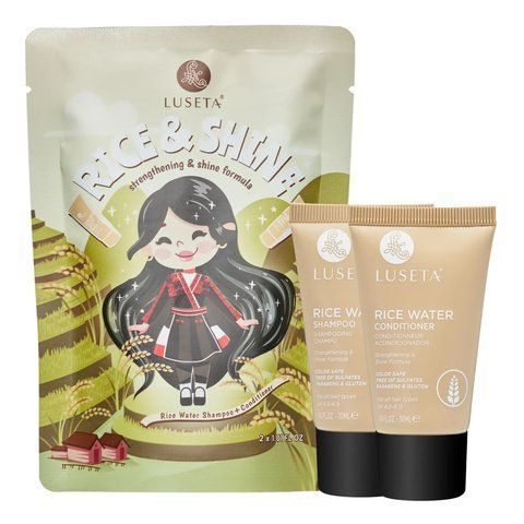Набір шампуню та кондиціонеру Luseta Beauty Rice Water, 2 х 30 мл NC003870 фото