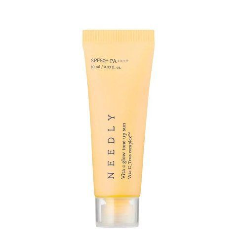 Сонцезахисний крем з ефектом освітлення та сяйва Needly Vita C Glow Tone Up Sun SPF 50+ PA++++, 10 мл NC002690 фото