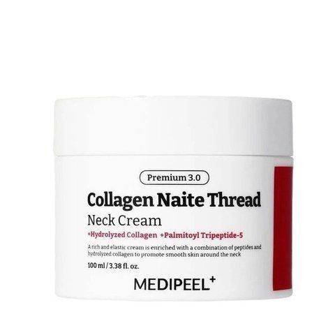 Крем для відновлення еластичності шкіри шиї та декольте MEDI PEEL Premium Collagen Naite Thread Neck Cream 3.0, 100 мл NC004509 фото