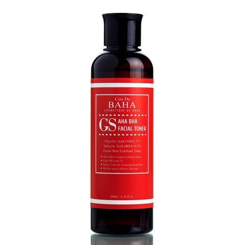 Тонік-ексфоліант з кислотами Cos de Baha AHA / BHA GS Toner, 200 мл NC000513 фото