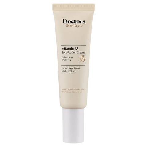 Сонцезахисний крем для обличчя з освітлюючим ефектом SPF 50+ Doctors Tone Up Sun Cream, 50 мл NC001382 фото