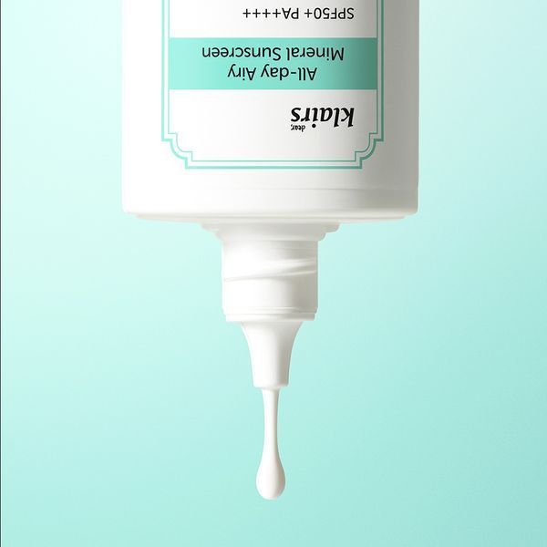 М&rsquo;який мінеральний сонцезахисний крем DEAR KLAIRS All-day Airy Mineral Sunscreen, 60 мл NC002390 фото