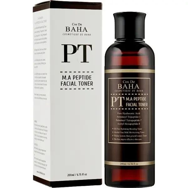 Пептидний тонер Cos De BAHA M.A Peptide Facial Toner, 200 мл NC000509 фото