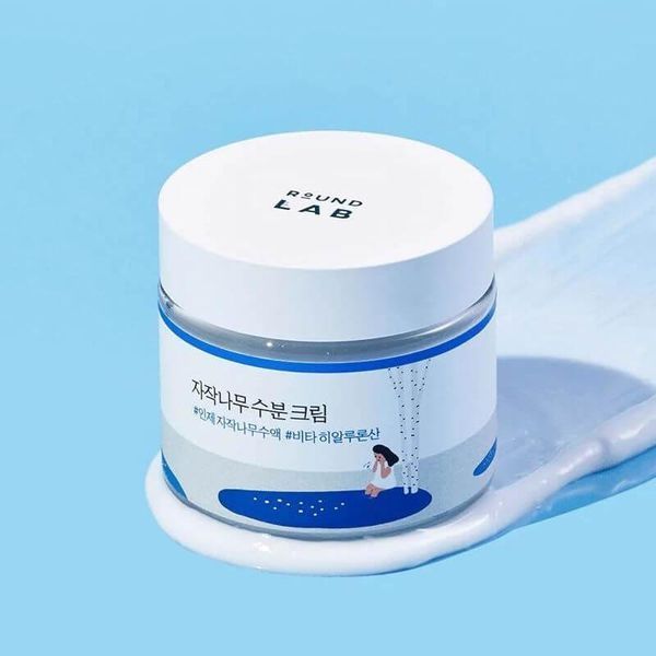 Зволожуючий крем з березовим соком ROUND LAB Birch Juice Moisturizing Cream 80 ml NC000467 фото