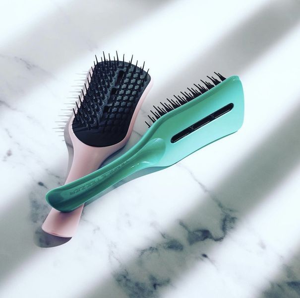 Гребінець для укладання феном Tangle Teezer Easy Dry & Go Sweet Pea NC000653 фото