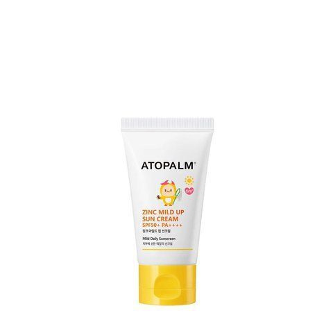 Крем сонцезахисний для дітей ATOPALM Zinc Mild Up Sun Cream SPF50+ PA++++, 65 g NC003751 фото