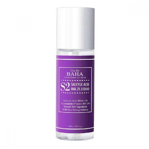 Тонік для лікування прищів і звуження пор Cos De Baha Salicylic Acid BHA 2% Liquid, 120 мл NC000515 фото
