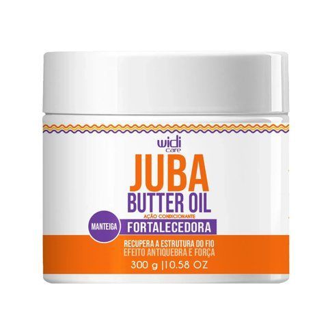 Маска для відновлення та зміцнення волосся Widi Care Juba Butter Oil Fortalecedora A&ccedil;&atilde;o Condicionante, 300 г NC004308 фото