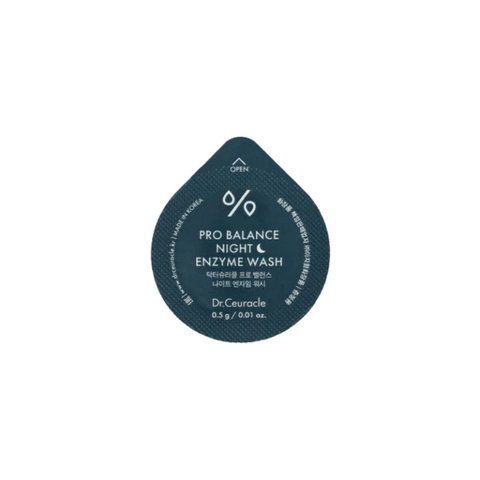 Вечірня ензимна пудра з пробіотиками Dr.Ceuracle Pro-Balance Night Enzyme Wash, 0.5 гр NC002777 фото