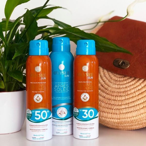 Ароматизований сонцезахисний спрей SPF30+ O'LYSEE High protection Sun Mist SPF 30, 150 мл NC004680 фото