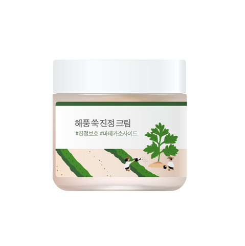 Заспокійливий крем з морським полином ROUND LAB MUGWORT Calming Cream 80 ml NC000478 фото