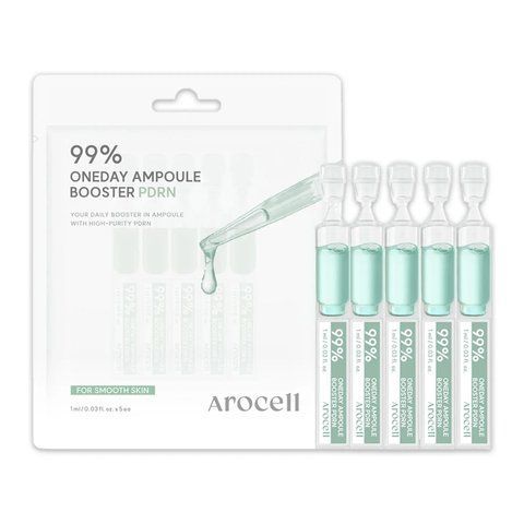Бустер-сироватка з полінуклеотидами Arocell 99% Oneday Booster Ampoule PDRN, 1 мл х 5 шт NC004635 фото