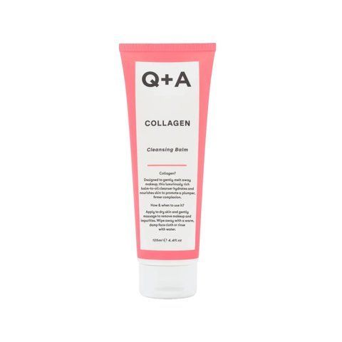 Очищувальний бальзам для обличчя з колагеном Q+A Collagen Cleansing Balm, 125 мл NC004556 фото