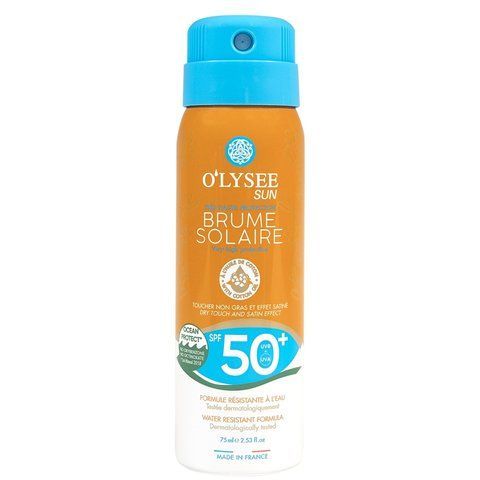 Ароматизований сонцезахисний спрей SPF50+ O'LYSEE Very High protection Sun Mist SPF 50+, 75 мл NC004681 фото