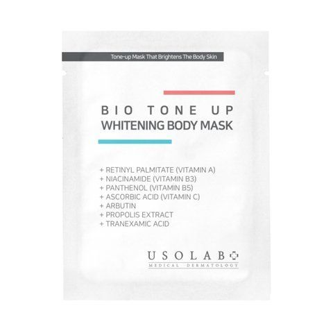 Освітлююча маска для тіла USOLAB Bio Tone Up Whitening Body Mask, 1 шт  NC003985 фото