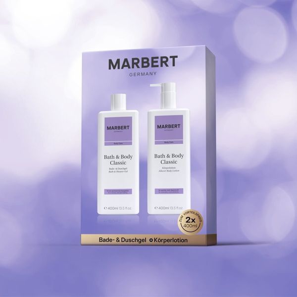Подарунковий набір Marbert Bath & Body Classic Set, 2 х 400 мл NC004107 фото
