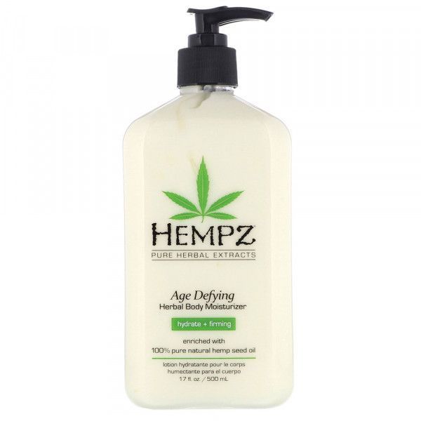 Антивікове зволожуюче рослинне молочко для тіла HEMPZ 500мл NC000809 фото