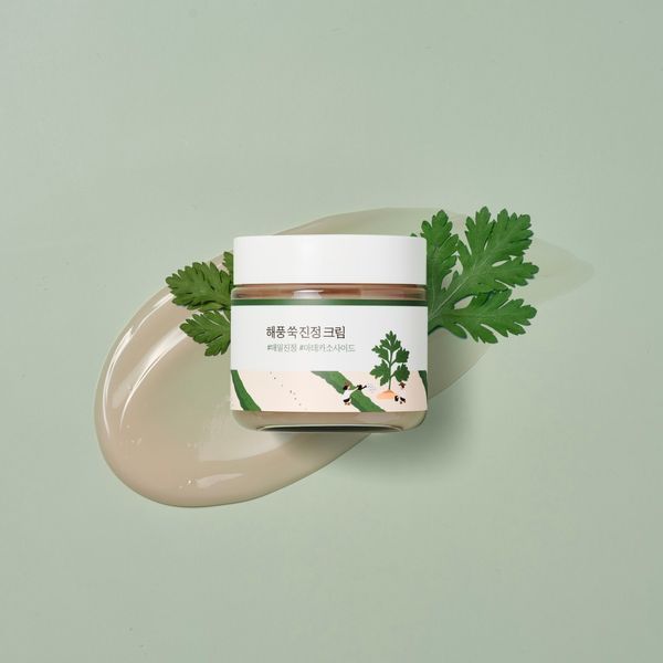 Заспокійливий крем з морським полином ROUND LAB MUGWORT Calming Cream 80 ml NC000478 фото