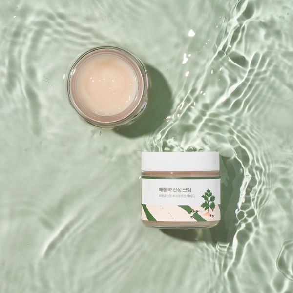Заспокійливий крем з морським полином ROUND LAB MUGWORT Calming Cream 80 ml NC000478 фото
