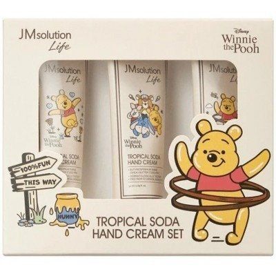 Набір кремів для рук із тропічною содою "Вiннi Пух" JMsolution Life Disney Tropical Soda Hand Cream Set, 3х50ml NC002081 фото