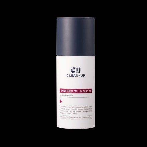 Збагачена масляна сироватка з пептидами та церамідами CU SKIN Enriched Oil In Serum 30 мл NC001889 фото