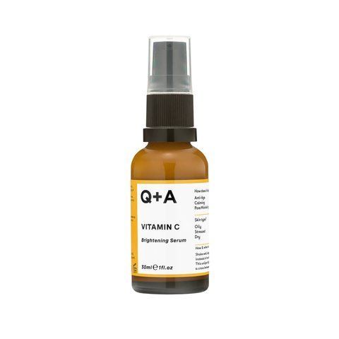Освітлююча сироватка для обличчя Q+A Vitamin C Brightening Serum, 30ml NC000185 фото