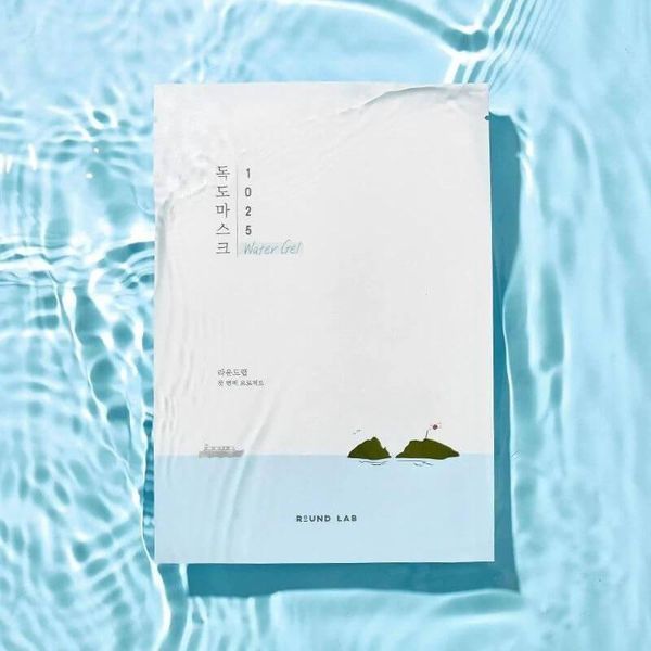 Зволожуюча гелева маска для обличчя ROUND LAB 1025 Dokdo Water Gel Mask Sheet 30 ml NC000462 фото