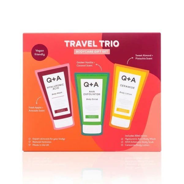 Подарунковий набір Q+A Travel Trio, 3 х 50 ml NC001963 фото