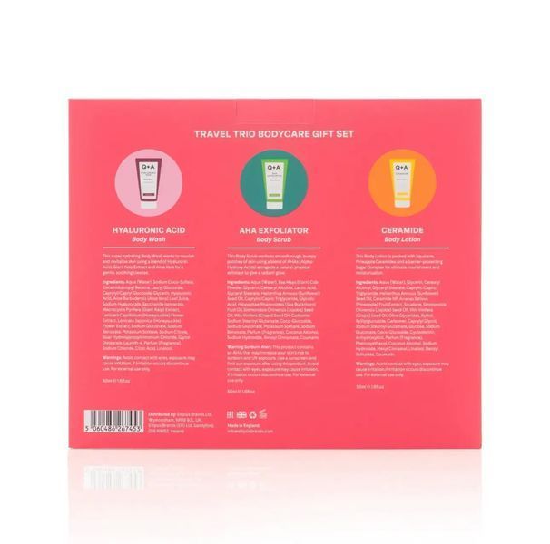 Подарунковий набір Q+A Travel Trio, 3 х 50 ml NC001963 фото