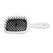 Гребінець для волосся Janeke Superbrush білий з чорним NC000572 фото 4