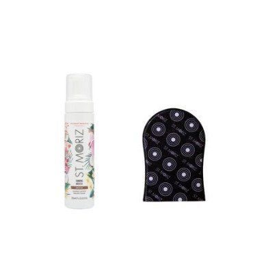 Акційний сет St.Moriz: автобронзат-мус Pro Medium Coconut Paradise та рукавичка-аплікатор  NC003409 фото