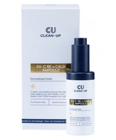 Ліфтинг-концентрат з полінуклеотидами CU SKIN Clean-Up Ex-C Re N Calm Ampoule 30 мл NC001890 фото