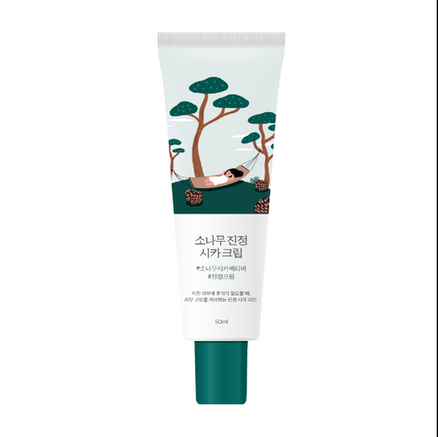 Заспокійливий крем з екстрактом голок сосни ROUND LAB Pine Calming Cica Cream 50 ml NC000487 фото