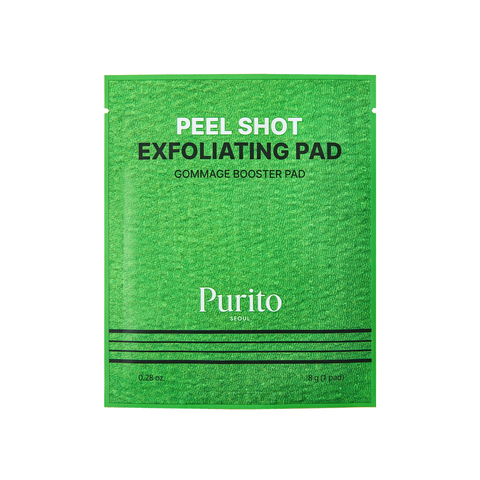 Пілінг-педи з деревним вугіллям та ензимами Purito Seoul Peel Shot Exfoliating Pad, 8 шт NC004426 фото