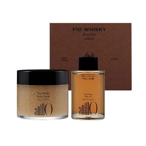 Набір для тіла ANILLO Fig Whisky Discovery Body Set, 45 г + 22 мл NC003324 фото
