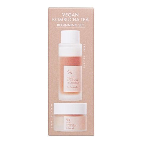Веганський набір для догляду за шкірою з комбучею Dr.Ceuracle Vegan Kombucha Beginning Set 50 мл + 30 г NC002569 фото