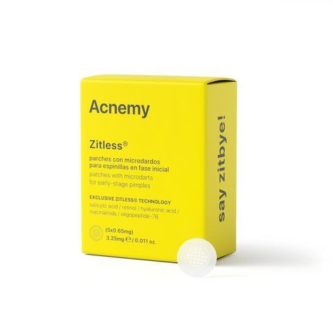 Пластир з мікроголками для ранніх стадій прищів Acnemy Zitless Patches Witch Microdarts, 5 патчів NC001622 фото