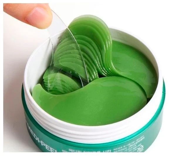 Гідрогелеві патчі заспокійливі з пептидами Medi-Peel Hyaluron Cica Peptide 9 Ampoule Eye Patch, 60 шт NC000093 фото