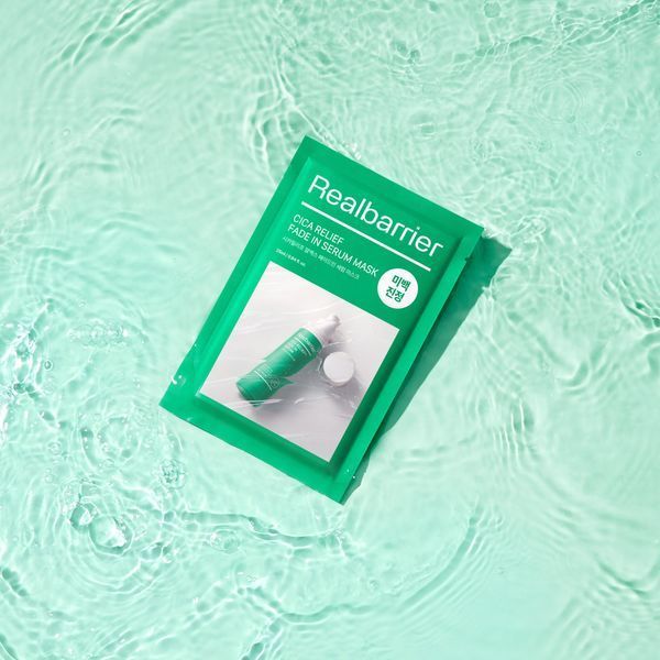Маска тканинна заспокійлива Real Barrier Cicarelief Rx Fade In Serum Mask, 25ml NC003756 фото